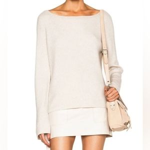Cream Beige Helmut Lang sweater sz XS